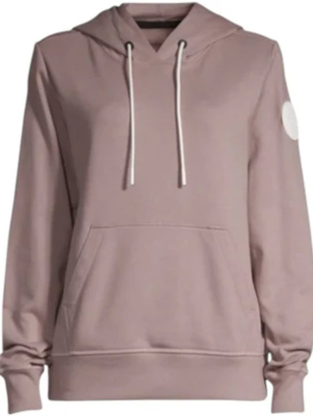 Canada Goose Muskoka Pastel Badge Collection Hoodie Sweatshirt Lucent Rose L